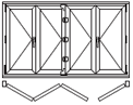 uPVC slide and fold doors