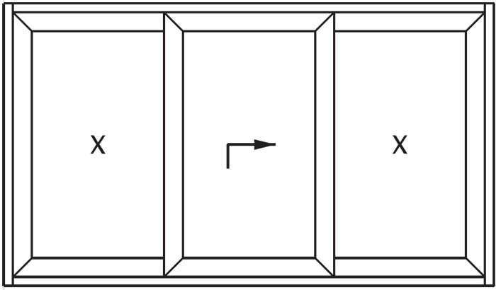 uPVC lift and slide doors