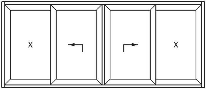 uPVC lift and slide doors