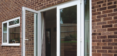 uPVC french doors