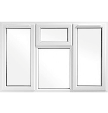 uPVC combination doors