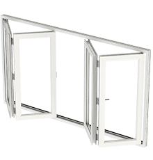 uPVC slide and fold doors