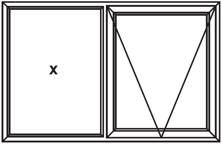 uPVC Top Hung Windows