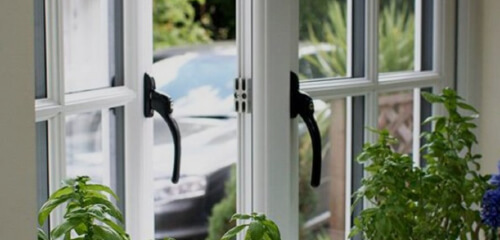 uPVC french windows