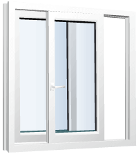 uPVC sliding windows